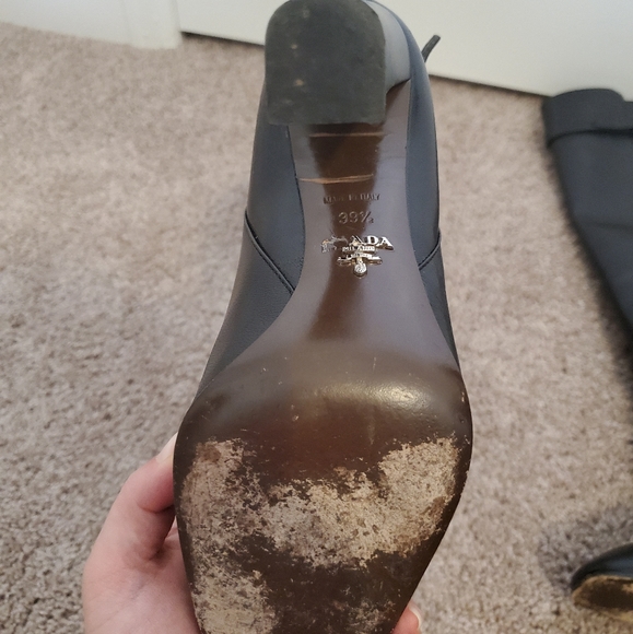 Prada Black High Boots - Picture 3 of 3